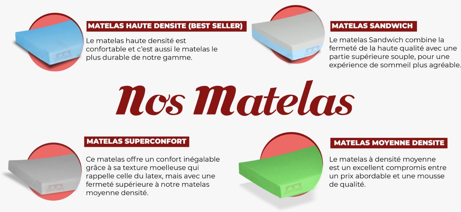 nos matelas